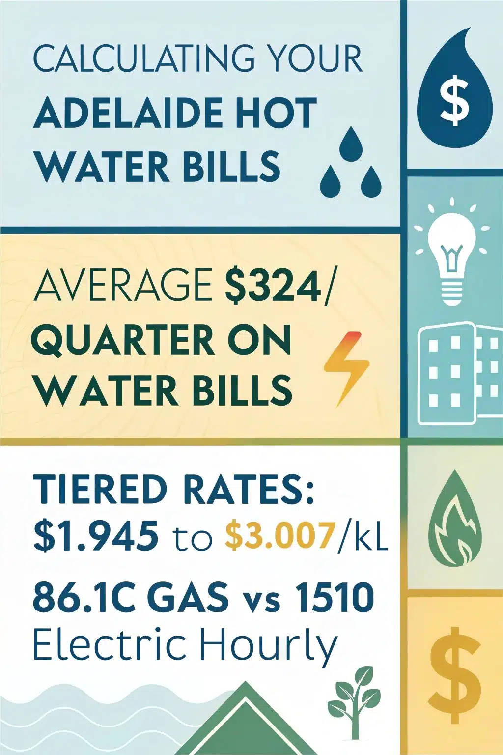 Adelaide Hot Water Bills