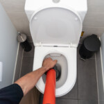 BLOCKED TOILET CLEAN