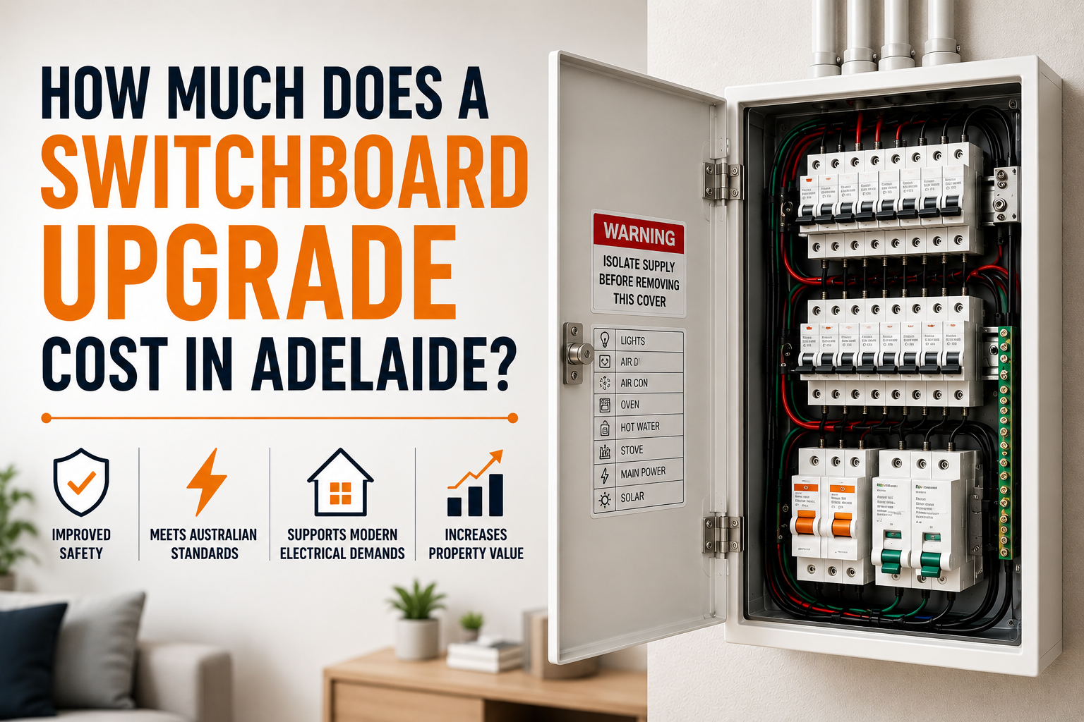 How Much Does a Switchboard Upgrade Cost in Adelaide