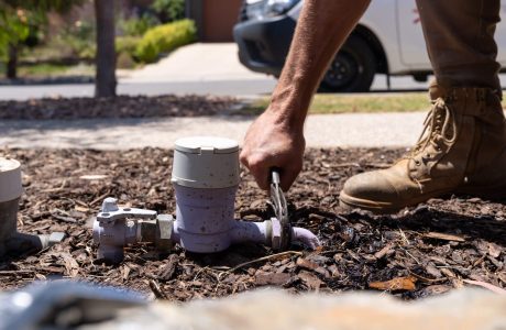 Corroded Water Pipe